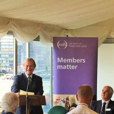 Sir David and IOSH remember the Great Fire of London